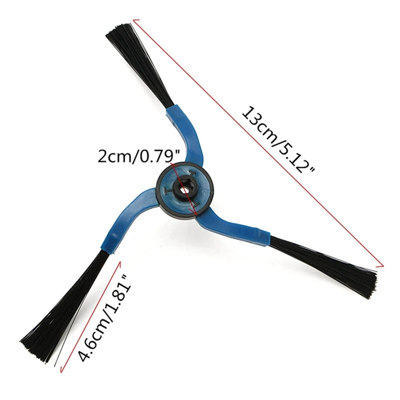 Kit de cepillos laterales, accesorios de repuesto para Samsung Navibot SR8751, SR8752,SR8759, Robot aspirador VC-RM72VR, 8 Uds.