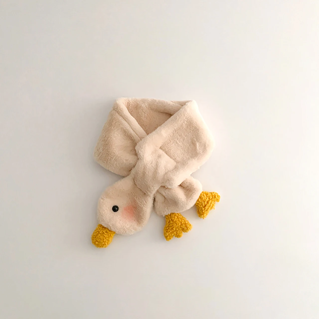 

Autumn Winter Cartoon Cute Baby Scarves Soft Windproof Thicken Cotton Solid Color Neckerchief Boys Girls Infant Newborn Scarves