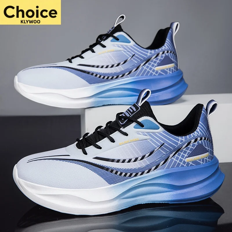 Running Shoes Cushion Speciality Marathon Men Sports Breathable Lightweight Womens Comfortable Athletic Nonskid Leisure Sneakers