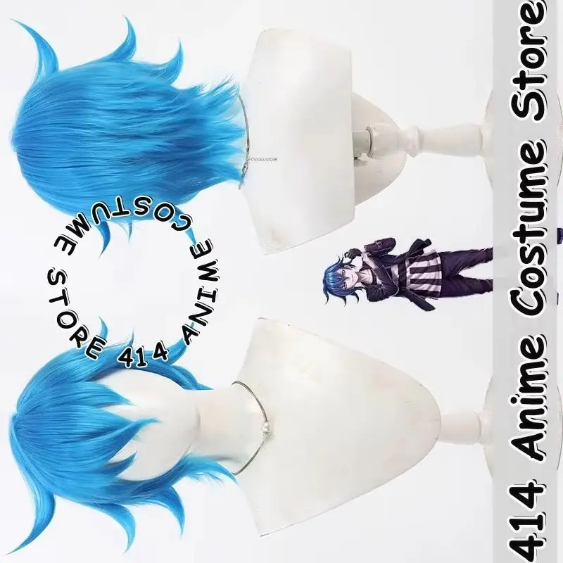 

Game & Anime Aoki Kazuki Cosplay Wig Tribe Nine Heat-Resistant Fiber Synthetic Hair