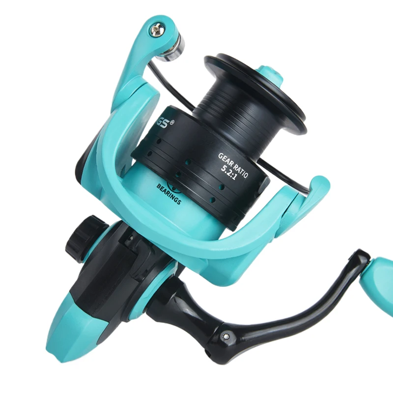 Carrete giratorio Serie EZ 5.2:1 – Metal CNC para agua dulce y salada - imagen 4