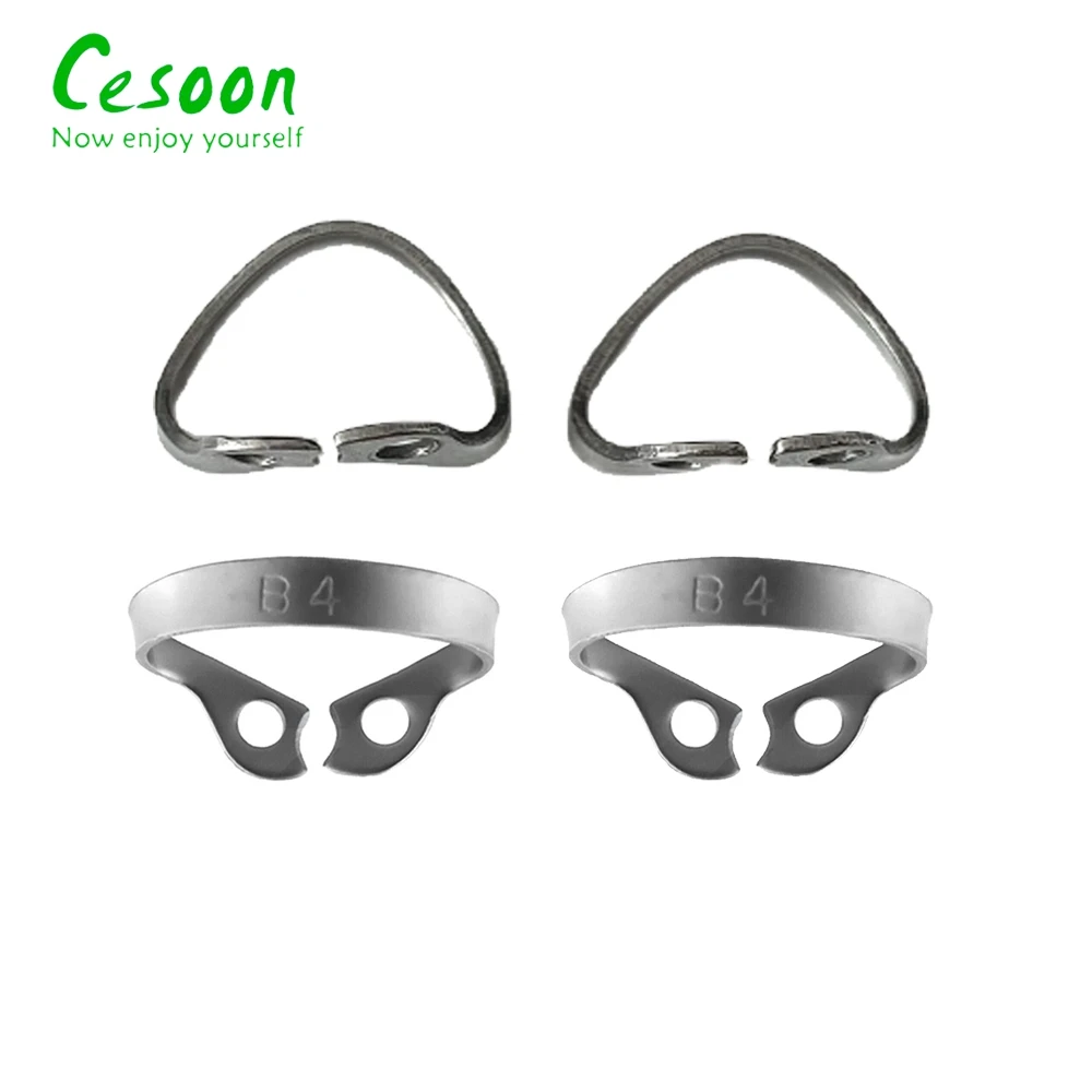 1Pc Dental Rubber Dam Clamps Endodontic Stainless Steel Restorative Barrier Clip Frame Holder Molar Teeth Oral Care Materials B4