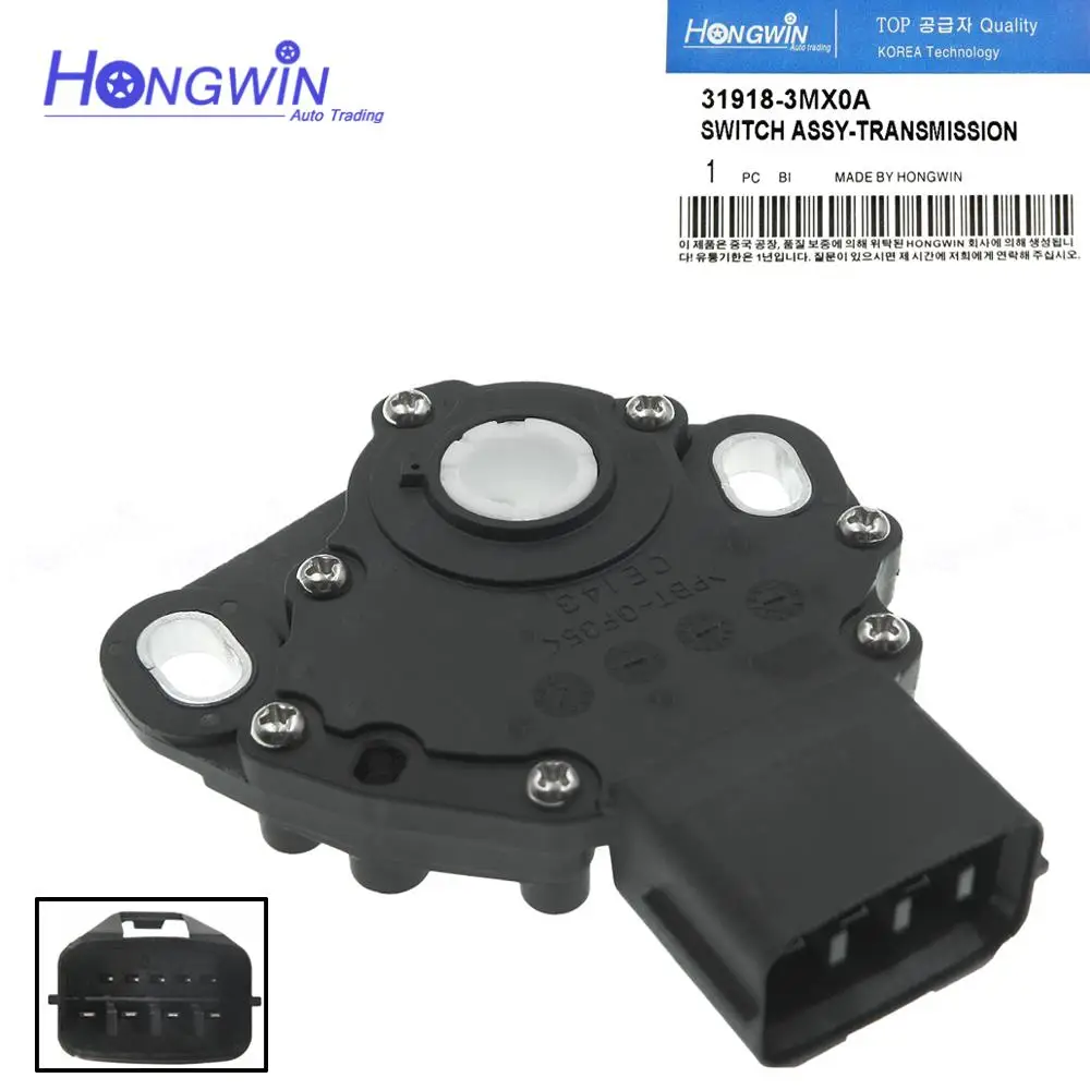 

31918-3MX0A Auto Transmission Inhibitor Sensor Park Neutral Safety Switch For 2013-2016 Nissan Versa 319183MX0A