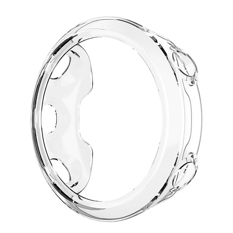 Funda protectora para Garmin Swim 2 TPU cubierta reloj inteligente carcasa de parachoques para Garmin Swim 2 Swim2 blanco