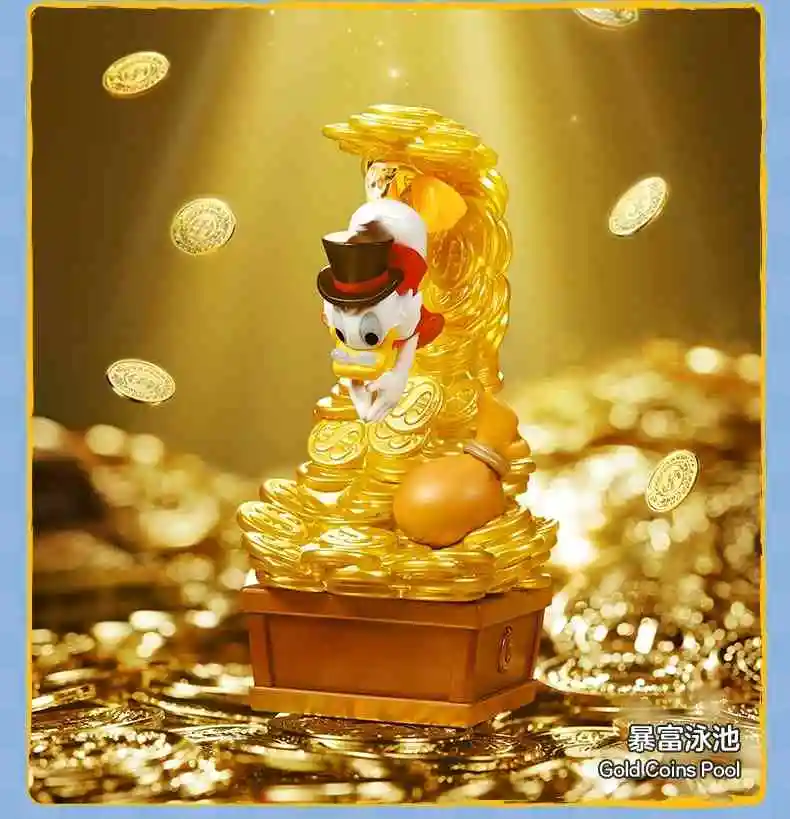 Disney Mickey Friends Mickey Family Flicker Dream Series Blind Box Donald Duck Anime Figure Desktop Decora Collection Toys Gifts