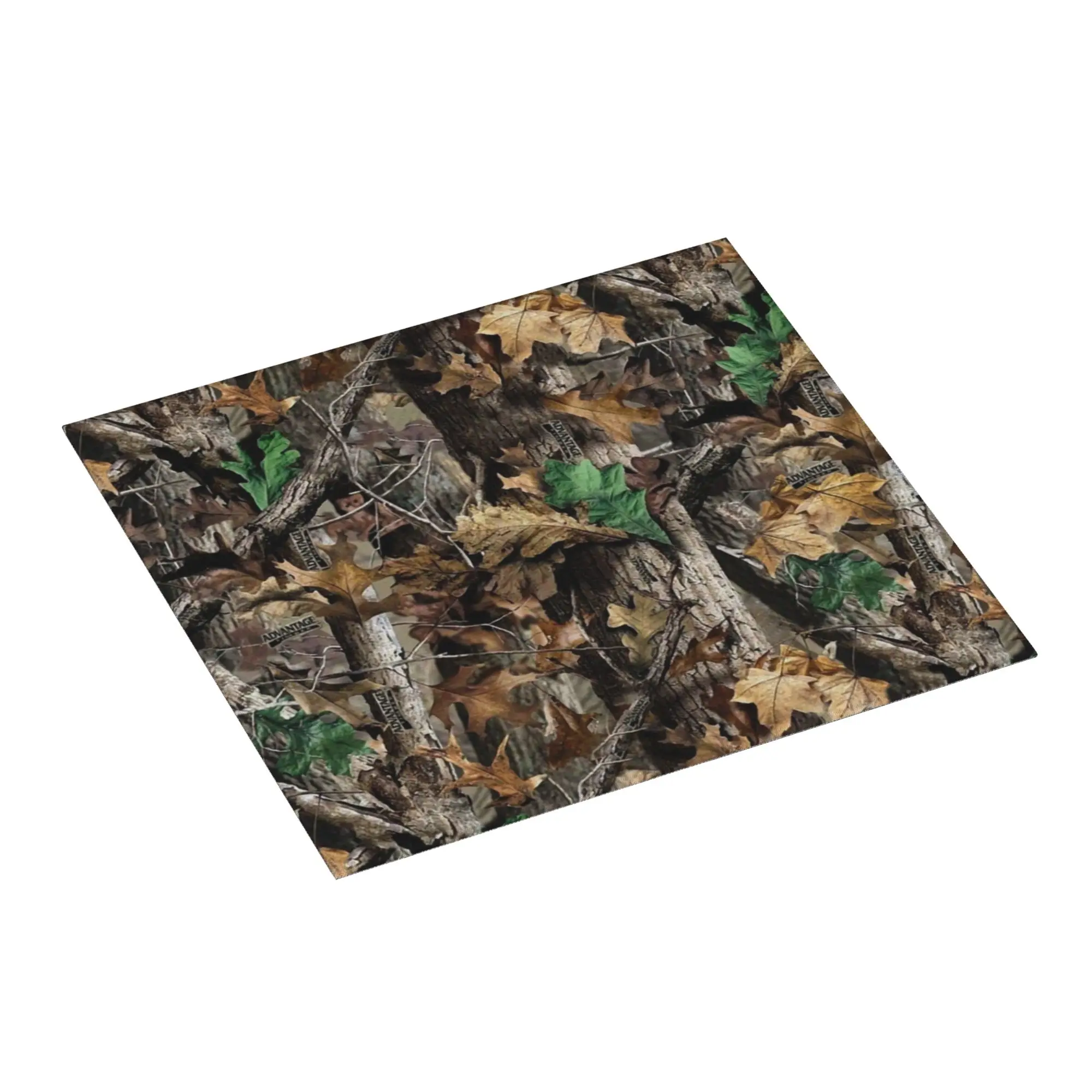 Real Tree Camouflage Camo Drying Mat For Kitchen Waterproof Non‑Slip Oil Proof Reusable  Bathroom Countertop Protector Mat
