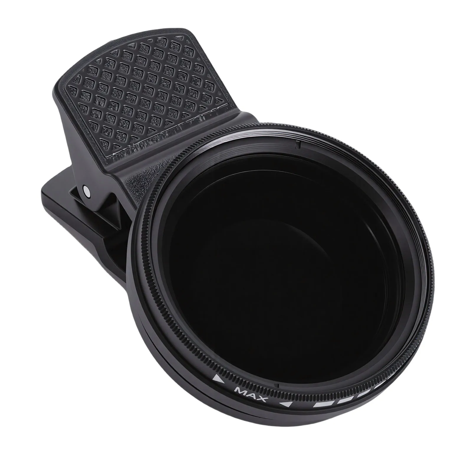 37mm Adjustable ND Filter ND2-400 Variable Neutral Density Lens Filter with Clamp for Smartphone Photography Accessories