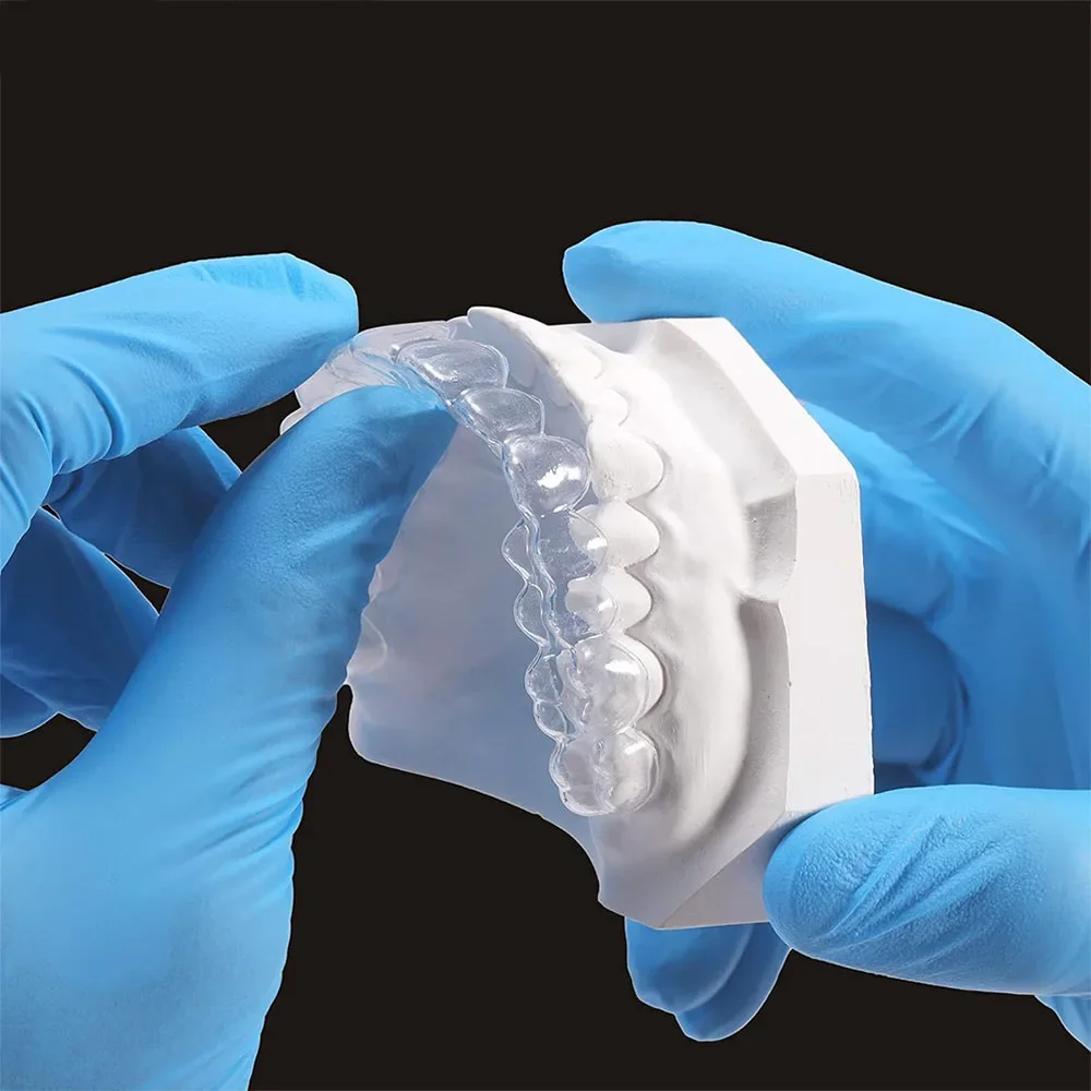 Dental Orthodontic Splint Retainer Slice Vacuum Forming Sheet Soft/Hard Square Plastic 0.8/1.0/1.5/2.0mm Thermoforming - view 3