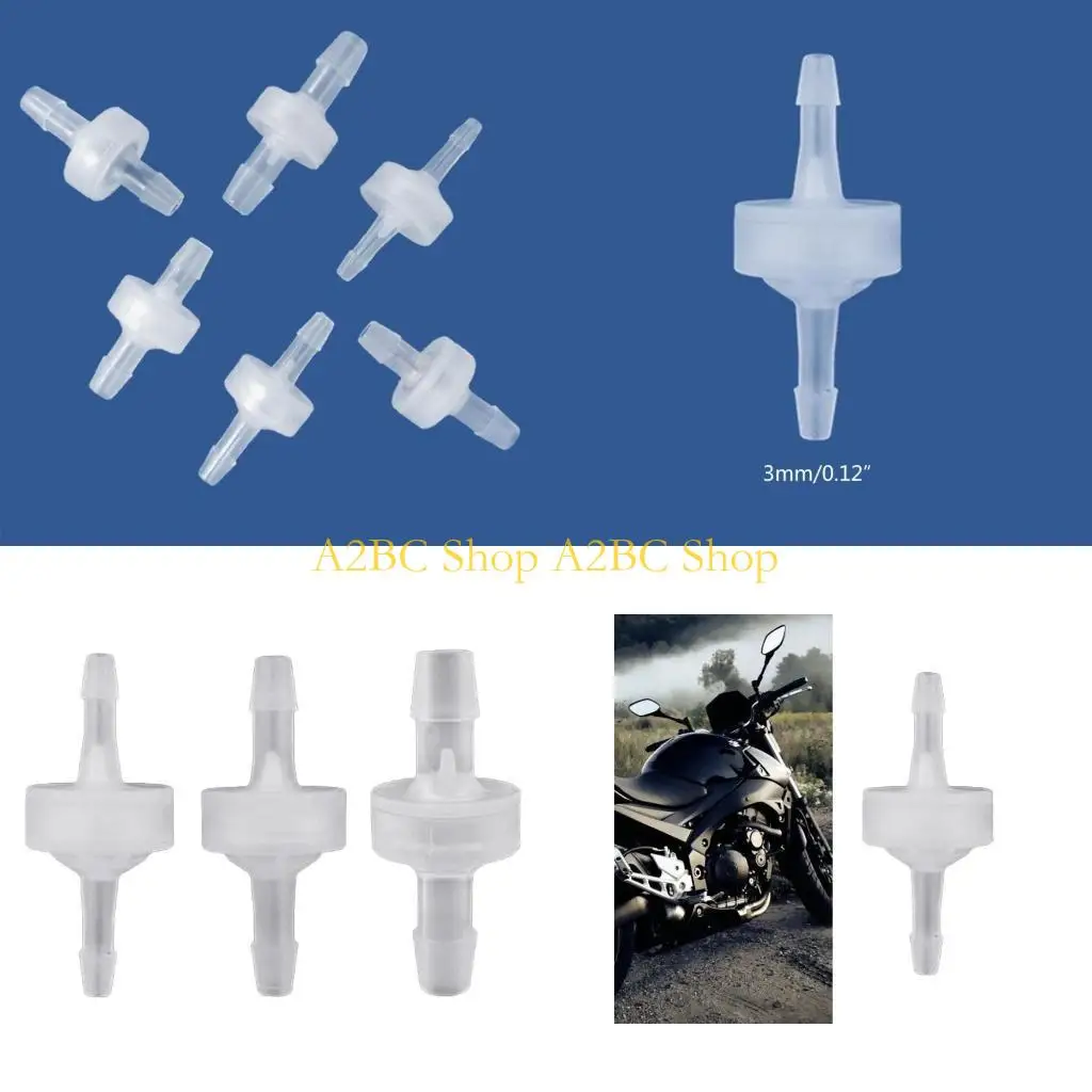 

A2BC 3mm 4mm 6mm Check Wear-Resistant One-Way Check for Liquid Air, Plastic Water Stops Check