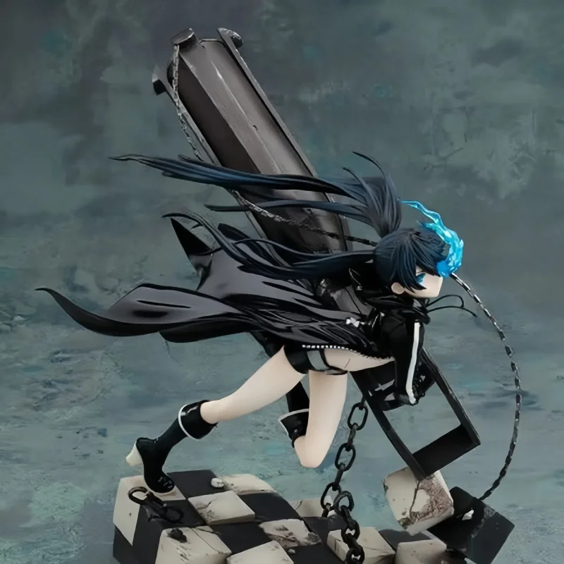 

15cm Black Rock Shooter Brs Two Colors Beautiful Anime Girl Figure Boys Collection Model Doll Desk Decoration Gk Statue Toy Gift