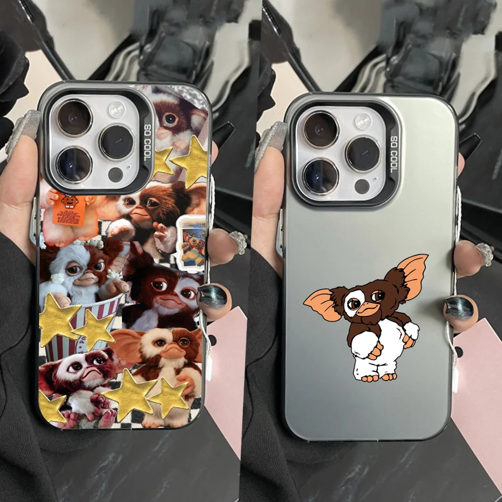 

G-Gremlins Gizmo Phone Case For iPhone 16,15,14,13,12,11,Pro,Max,Plus,Mini,XS Anti Fall Black Matte Hard Bumper