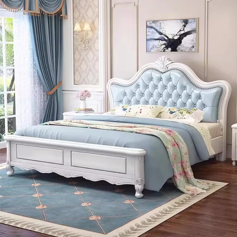 

Design Bedroom Bed Children Luxury Single Full Girls Modern Headboards Bed Design Simple Letto Matrimoniale Unique Furniture
