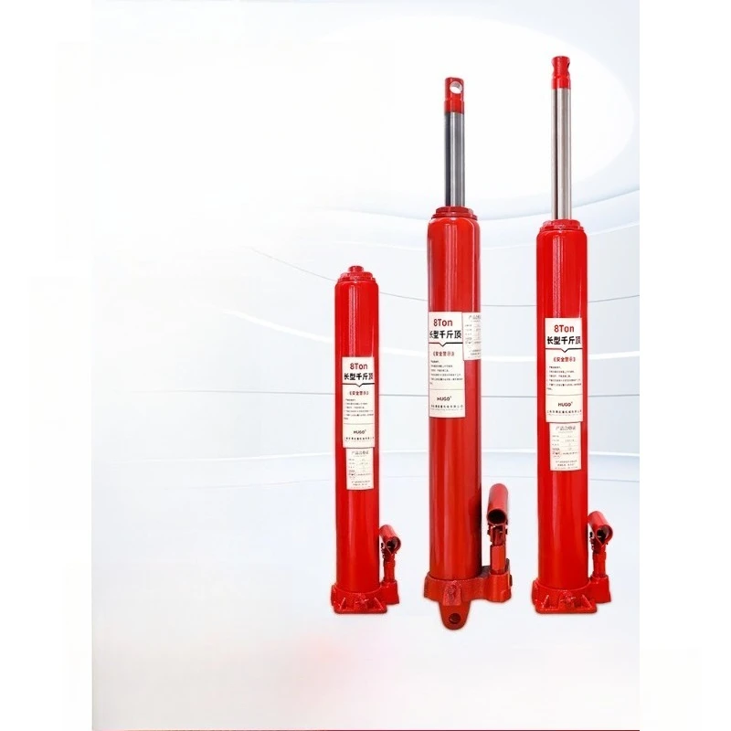 

Long hydraulic jack Standing top jack Extended crane Manual jack 5 tons 8T12T