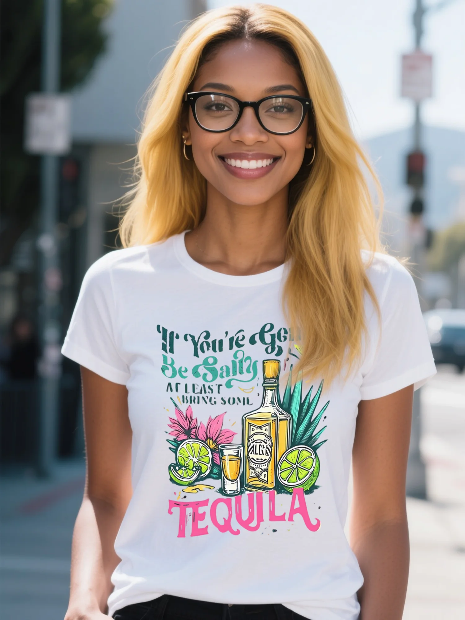 

Женская футболка High Street из 100% хлопка с цветочным принтом