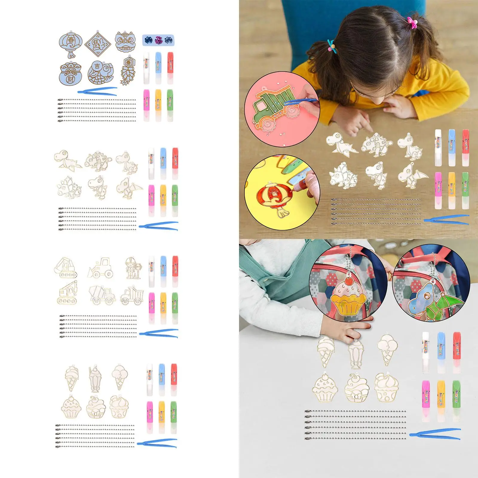 DIY Crystal Paint Arts and Crafts Set Decoration DIY Crystal Painting Kits for Children Adults Boys Girls Kids Halloween Gifts