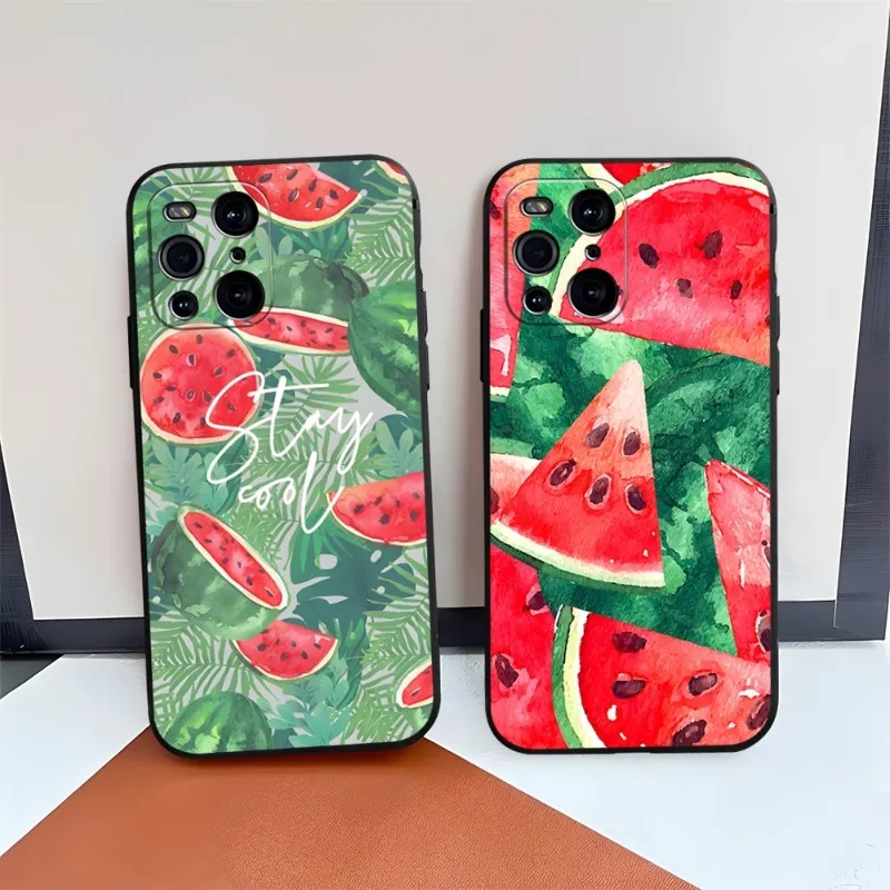 Cute Summer Fruit Phone Case For OPPO One Pro Plus 11 8 6 9 7 Find X3 Neo Reno 8 6 Pro 7 X5 A57 A54 A55 A74 Coque