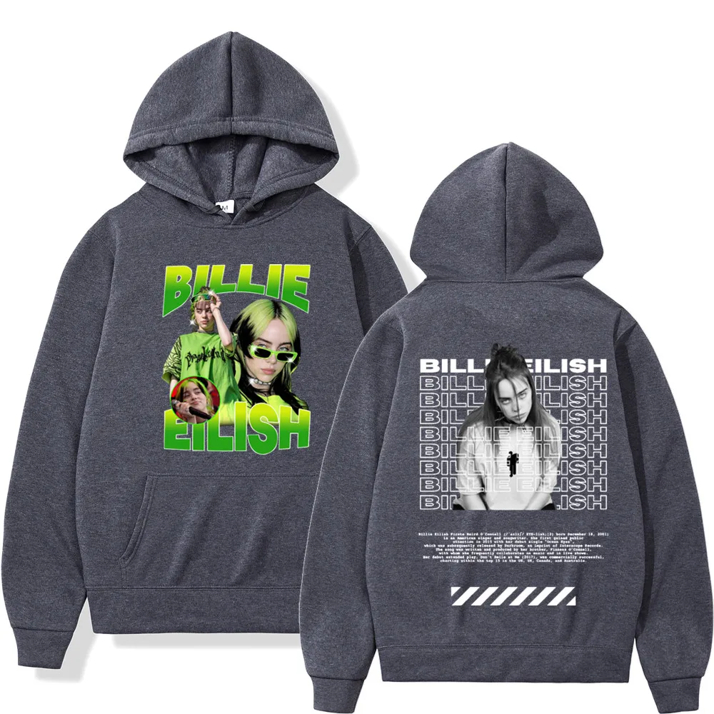 Hit Me Hard and Soft 2024 Tour Men Hoodies Hot Billie Pullover Hoodie Sudaderas Male