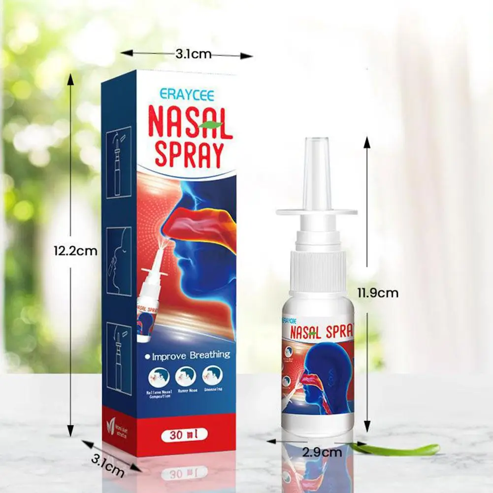 

30ml Herbal Nasal Spray Natural Nose Spray For Reduce Snoring Nasal Cleaning And Hydration Nose Spray Breathe Well Sleep