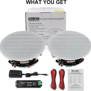 Herdio-Home eingebrauchtes Bluetooth-Lautsprechersystem, Decken Audio, 6.5 6 Hauptverkaufs -Subwoofer -Decke - №3