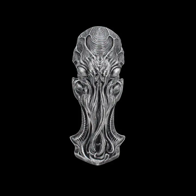 Cthulhu Mythology Statue White Mold Resin Artwork Decoration Piece