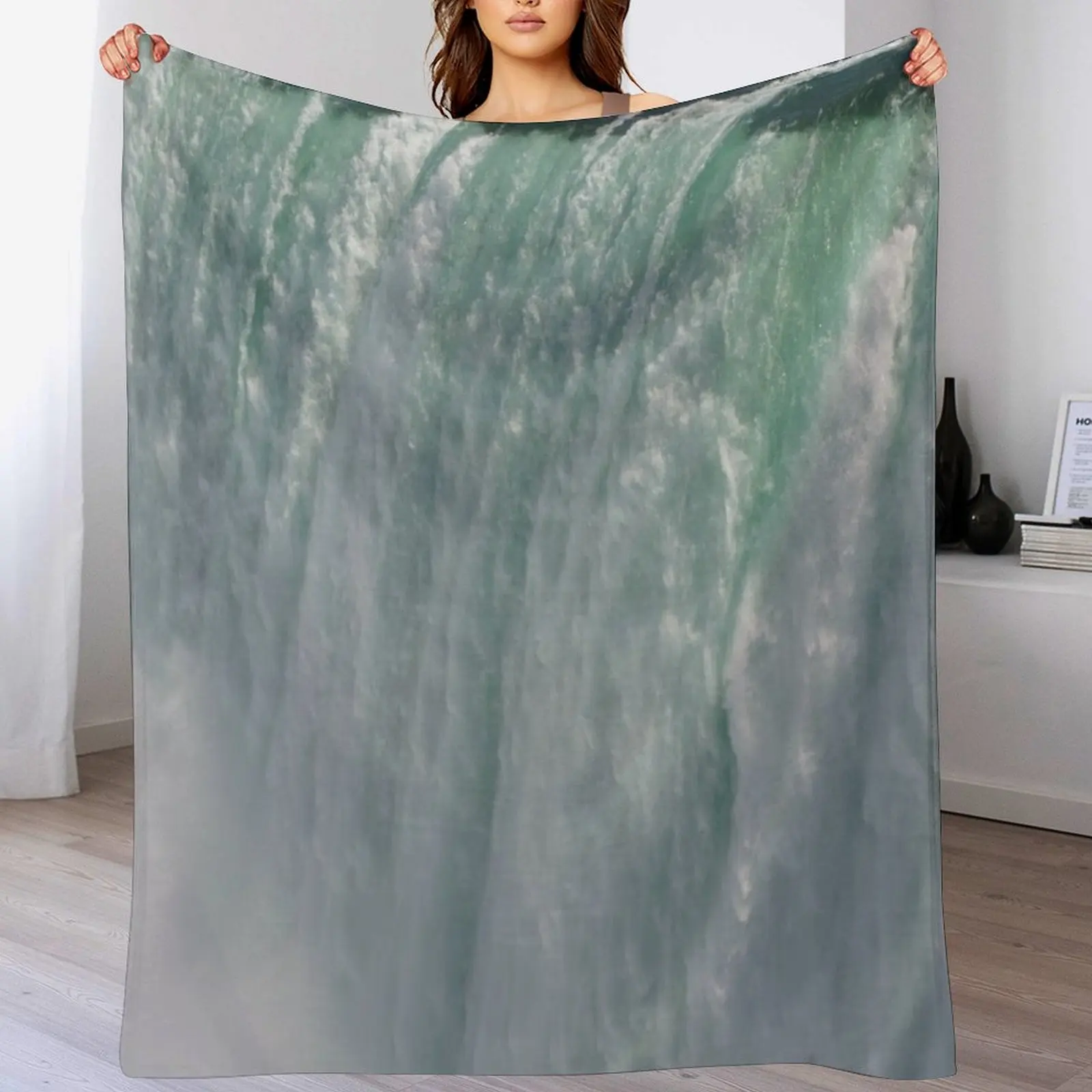 

Niagara Falls USA landscape Throw Blanket Kid'S Travel warm for winter Hairy Blankets