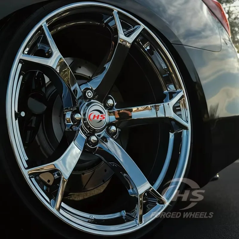

Hot Sales5x114.3 Triple Chrome Forged Wheels Rims for Nismo V1 / 350z 370z Infiniti Q50 Q60 G35 G37 Q70 JDM