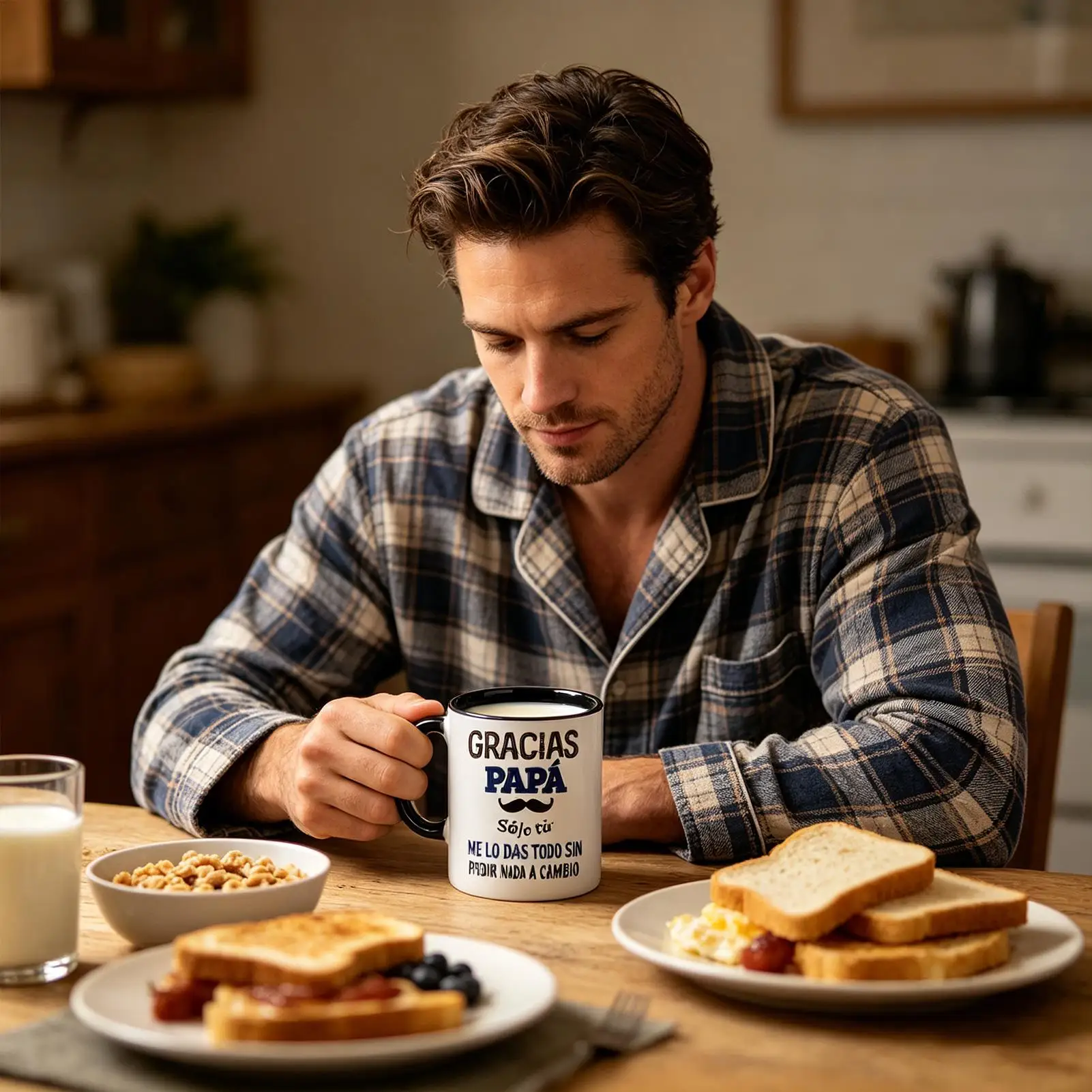

Coffee Cup Father's Day Theme Tea Drinkware Mugs For Coffee For Birthday Thanksgiving Home Kitchen Bar Office Drink