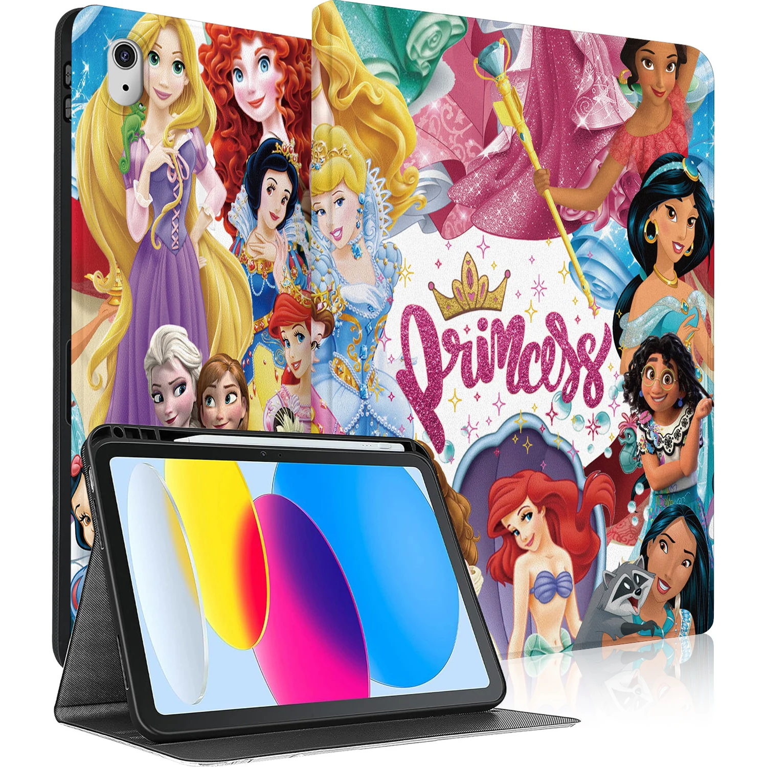

Cartoon Case for Apple iPad A16 11in 2025 11th 10th Gen 10.9in 2022 Auto Wake Sleep Smart Cover Adjustable Girl's birthday gift