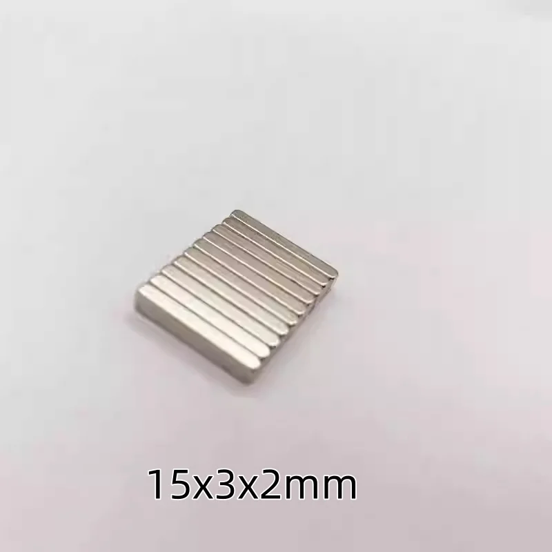 15x3x2mm Square Magnets 15*3*2mm Perfect for Fridges, Organizing Office Documents, and DIY Projects 15mmx3mmx2mm