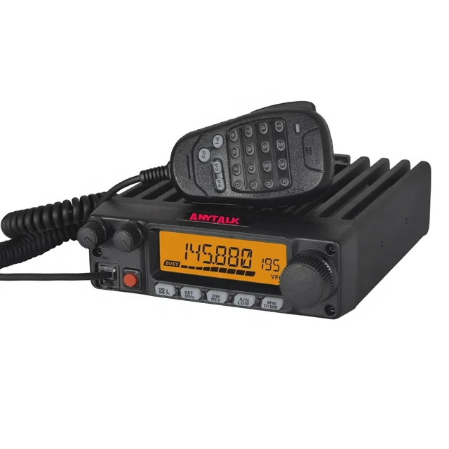 80W big power, AT-958 VHF136-174MHz mobile radio