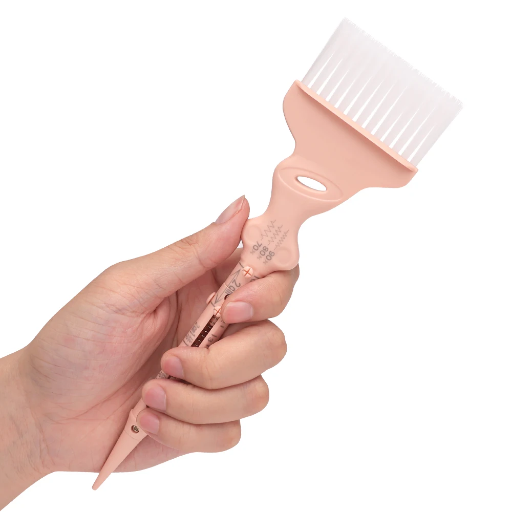 Lokalisierbare Färbepinsel für Haarfärben, Kunststoff, leicht zu reinigen, Rührschüssel, Salon, Friseur, Tönungspinsel, Friseur-Haarschnitt-Zubehör – Detail 5