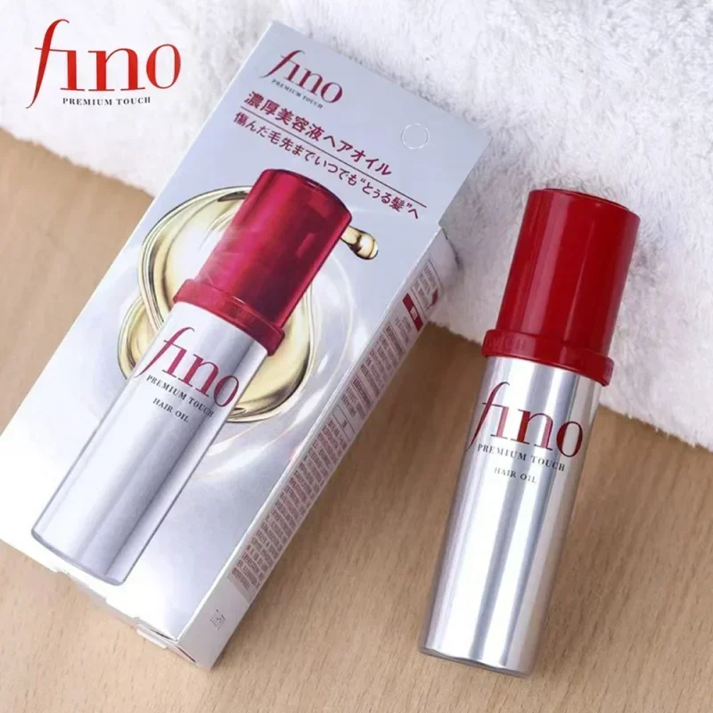 Fino Nourishing Hair Serum 70 ml Leichtes, glättendes Serum für trockenes/krauses Haar, sofortiger Glanz und Reparatur-Haarspülung