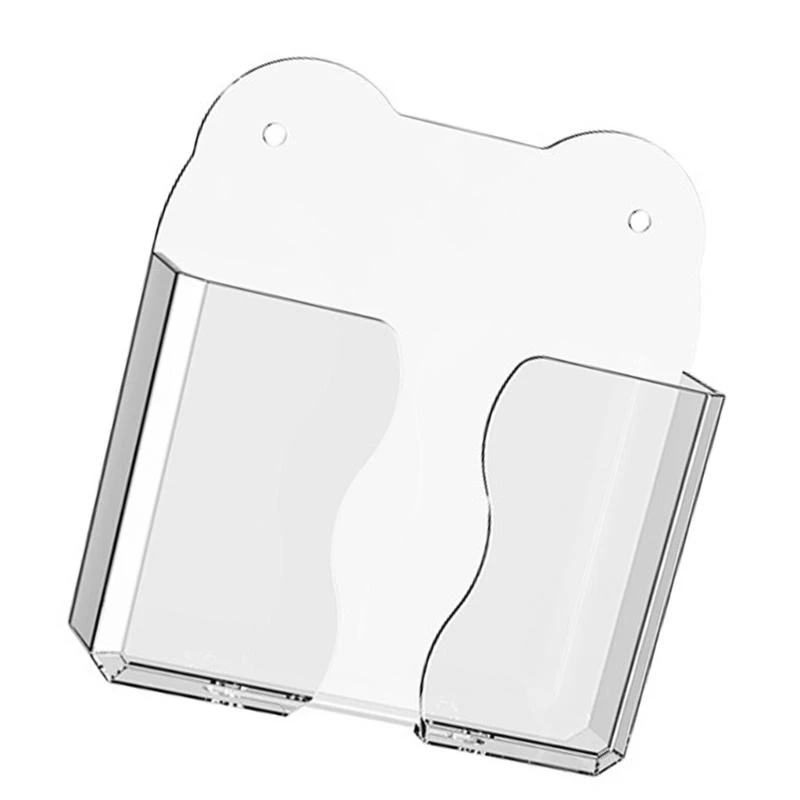 Rack telefonia para montagem parede para cabeceira com orifício carregamento e armazenamento controle remoto