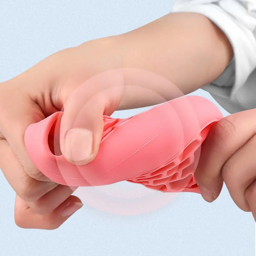 

Honeycomb Grip Strength Trainer with Carrying Ring Ergonomics Finger Strength Exerciser Silicone Hexagonal