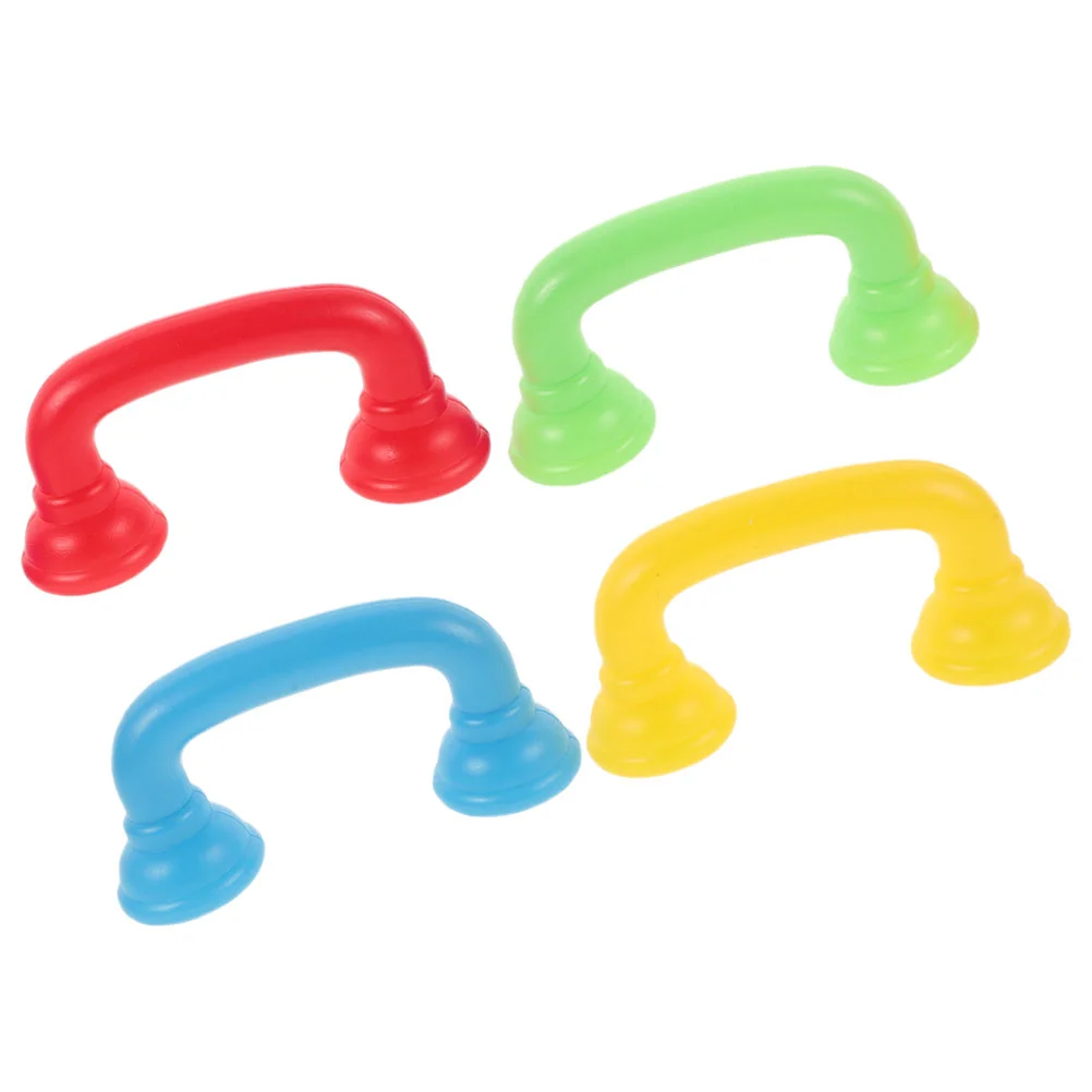 

4 Pcs Children's Telephone Receiver Whisper Phones Toy for Classroom Puzzle Toddler