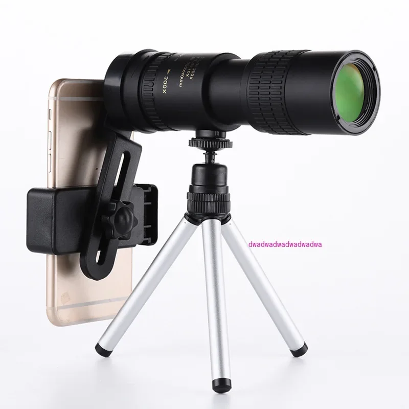 Zoom Monocular 10-300X40 Telescope Outdoor Portable