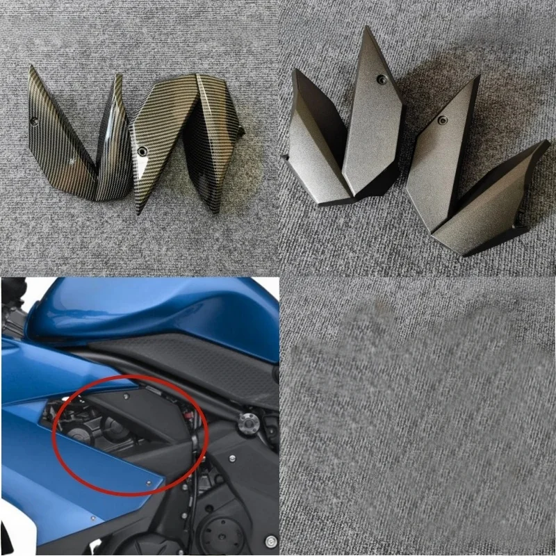Front Side Frame Panel Fuel Tank Under Cover Guard Cowling Fairing Fit for Kawasaki Ninja650 Ninja 650 ER6F 2009 2010 2011