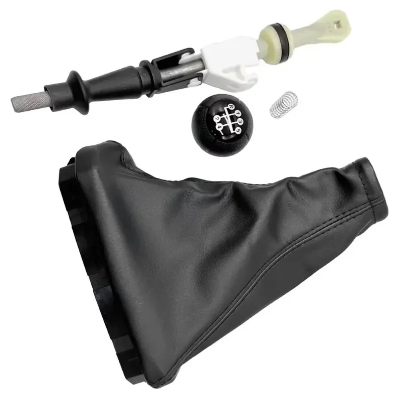 Palanca de cambios síncrona completa de 5 velocidades con forro y perilla para Chevrolet Corsa Aveo Meriva Montana Cielo Lanos 93382834 90436916
