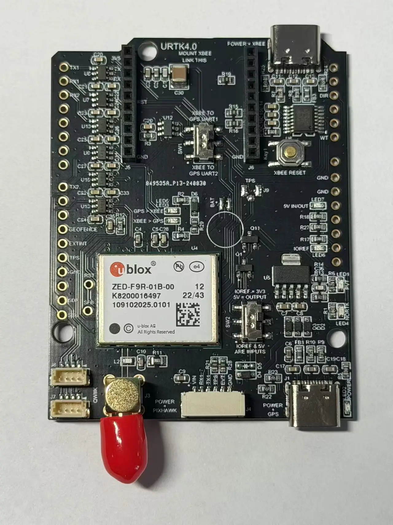 zed-F9R-01B-00 simplertk2b Pro as a standalone board or as an arduino shield