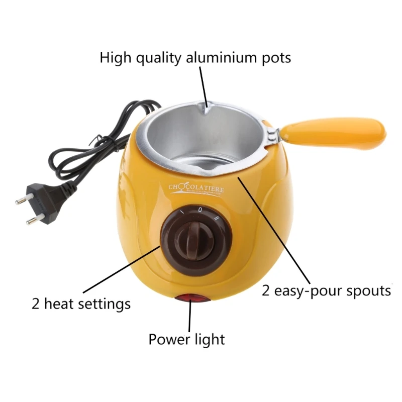 220 فولت فرن صهر الشوكولاتة مجموعات التدفئة الكهربائية وعاء صهر المعادن A6HB