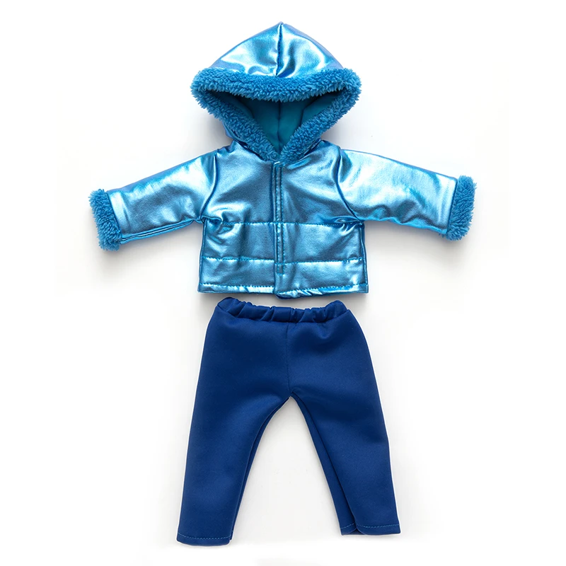 New Down Jackets Suit Clothes Fit For 41cm Nenuco Doll & 43cm Born Baby Doll & 45cm American Girl 16 17 18 Inch Doll Clothes