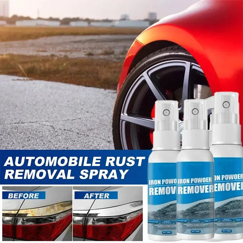 Multi-Purpose Rust Remover Spray Metal Surface Chrome Paint Car Maintenance Iron Powder Cleaning Super Rust Remover