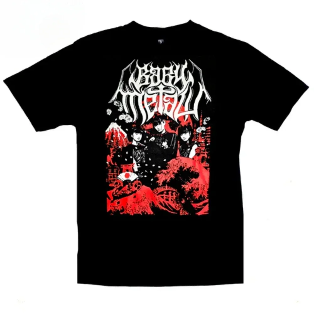 Baby Metal - Land of The Rising Sun - Band Women T-shirt Summer Oversized Short Sleeves Tees Tshirt Casual Hip Hop Men T Shirt