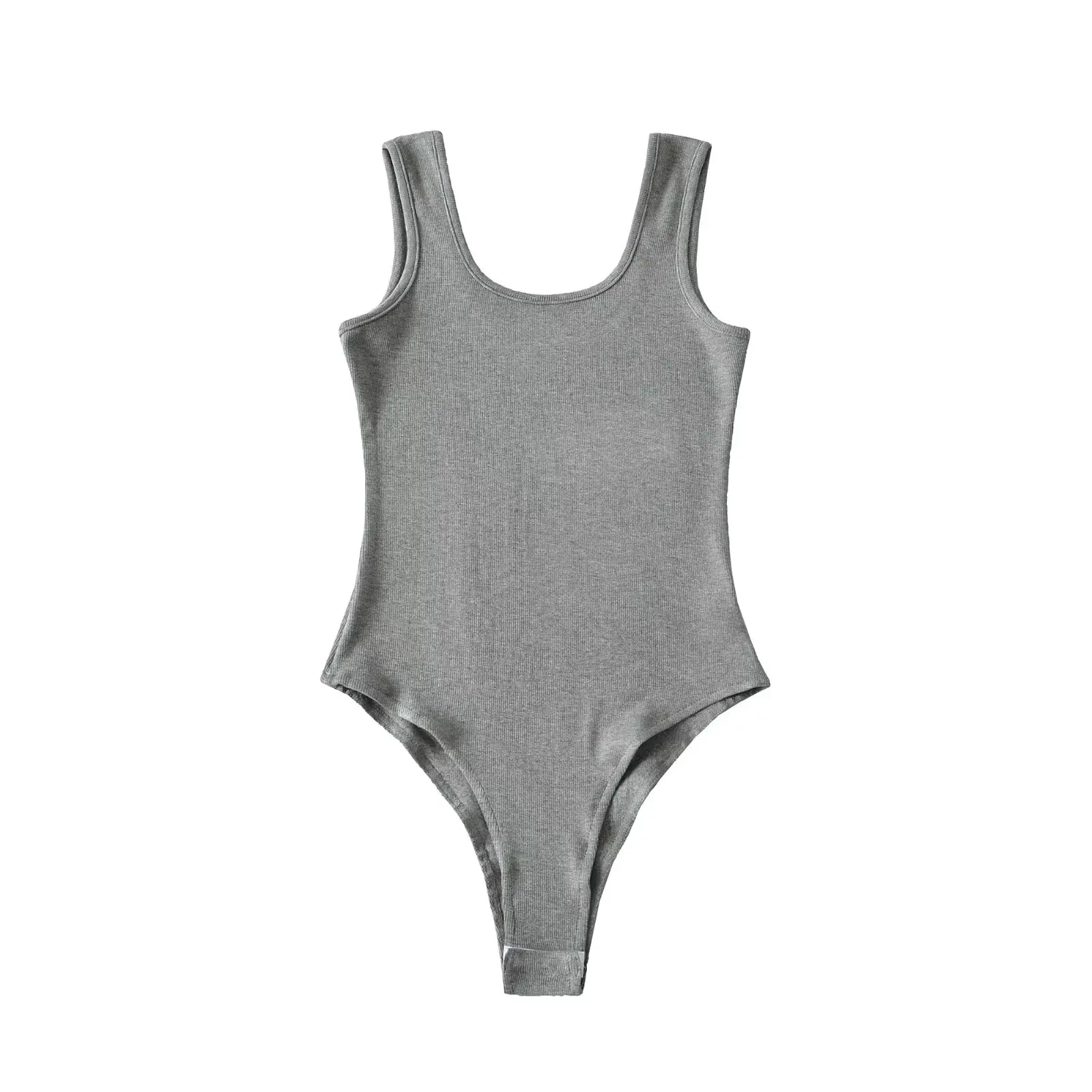 섹시한 페이스 라인드 스트랩 베스트 여성 이너웨어 하이웨이스트 스트레이트 컷 출퇴근 스포츠 팬츠 이너웨어