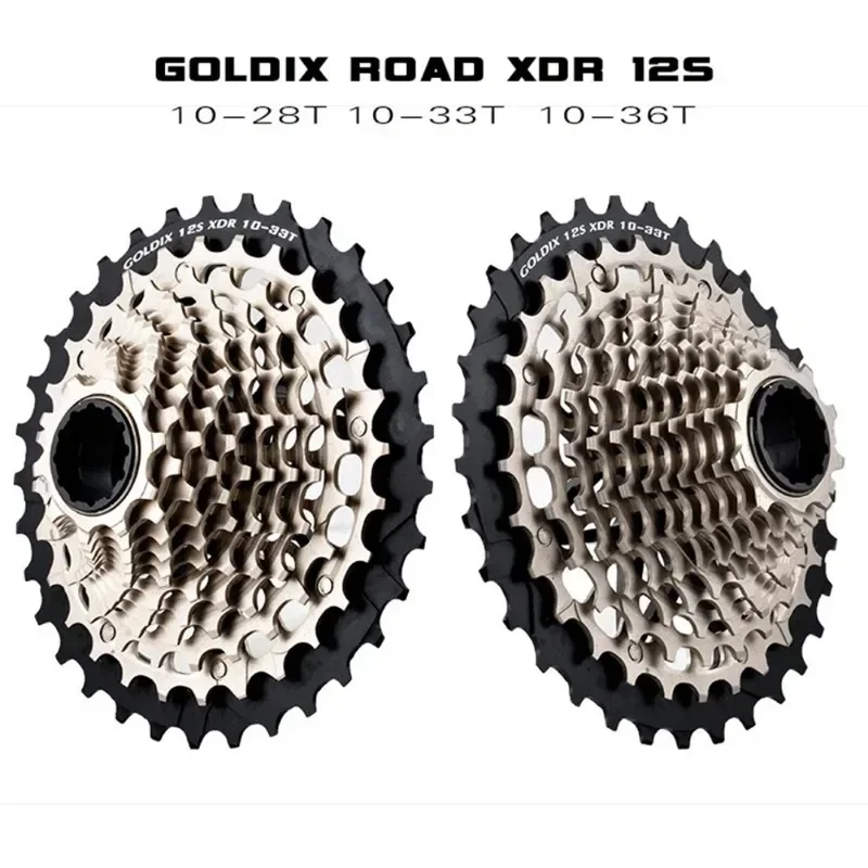 XDR Ultralight Mountain Bike Bicycle Freewheel for Road Bike and Gravel 12 Speed Cassette 10T-28T/10T-33T/10T-36T