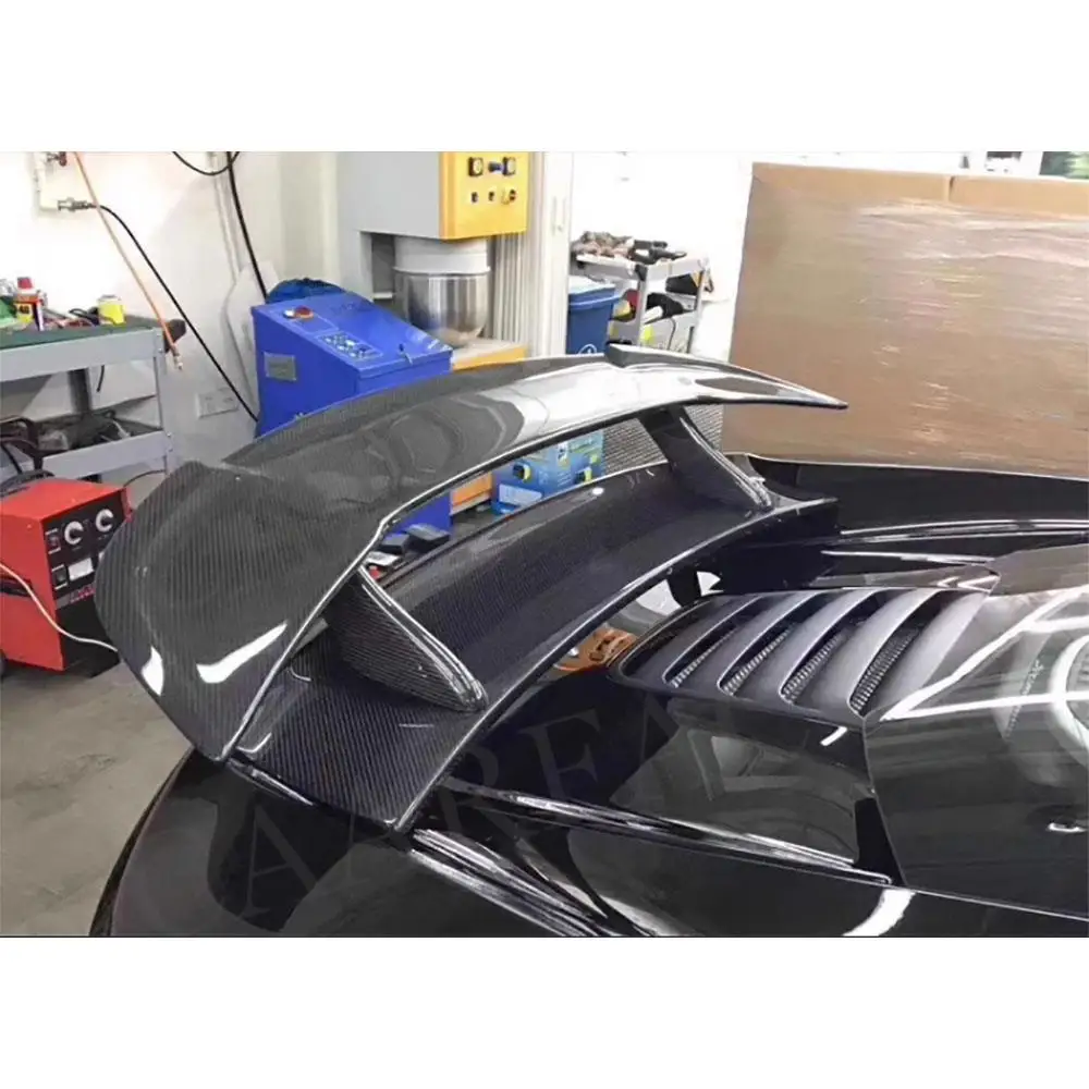 

Carbon Fiber Car Rear Spoiler GT Wing for Mclaren 650s MP4-12C 2013+ Racing Spoiler Rear Trunk Duck FRP External Decoration Part