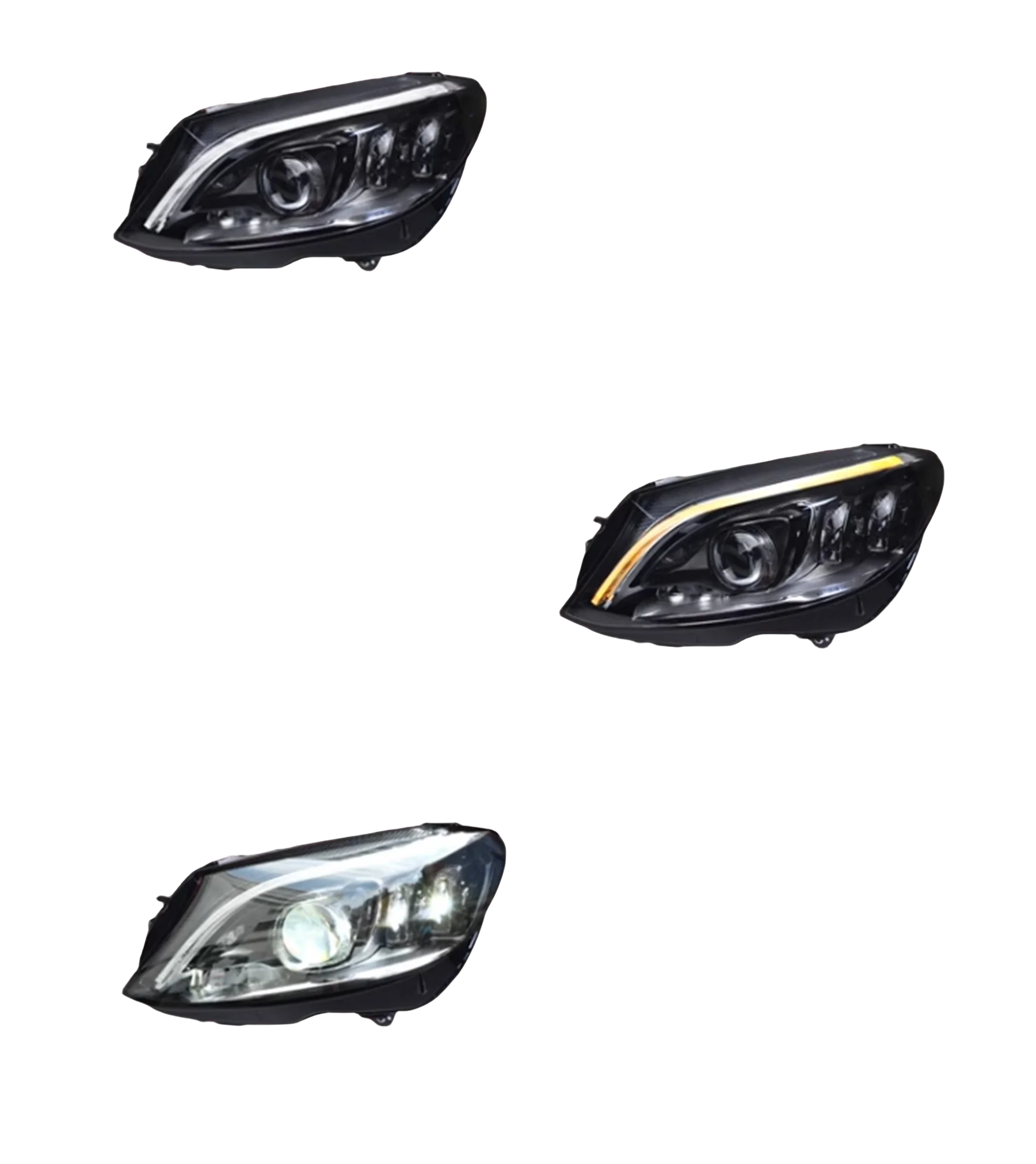 Car Headlamp Headlight Head Lamp DRL Daytime Running Light for Mercedes Benz C-Class W205 15-21