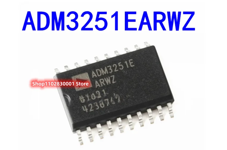5PCS  ADM3251E  ADM3251EARWZ  SOP-20     In Stock