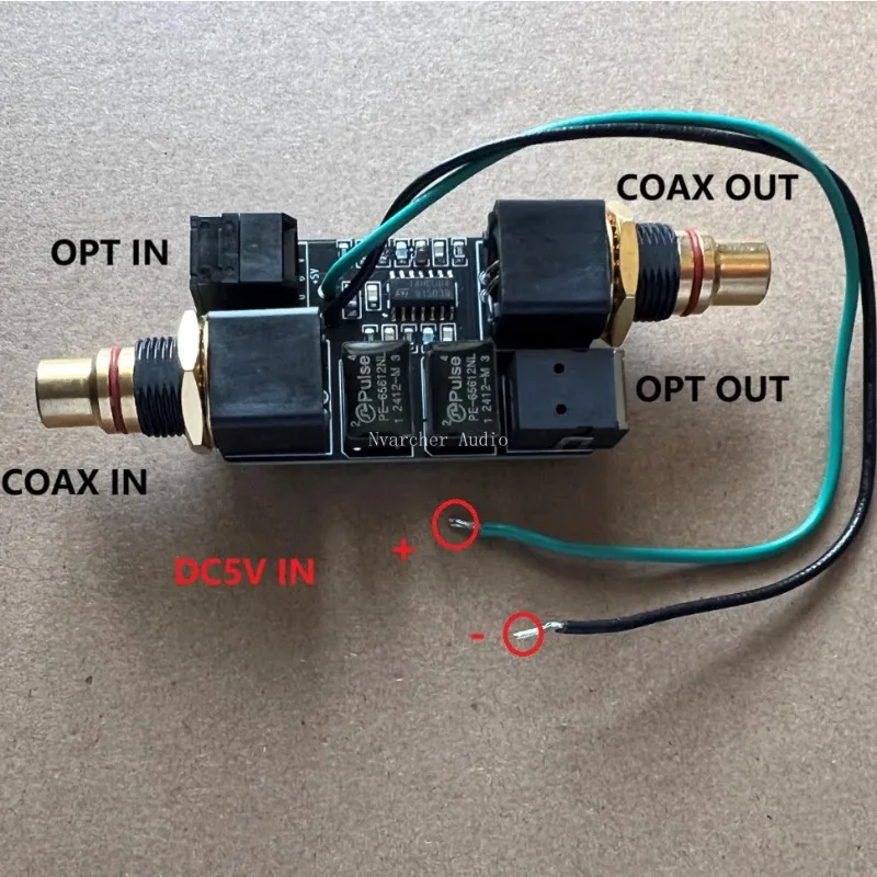 Coaxial Fiber Optic Conversion Board