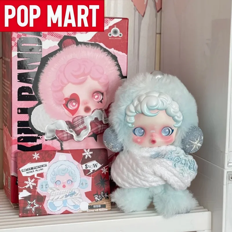 

POP MART Skullpanda Winter Symphony Series Mystery Box милая кукла мультяшная фигурка украшение модная Toyd слепая коробка праздничные подарки